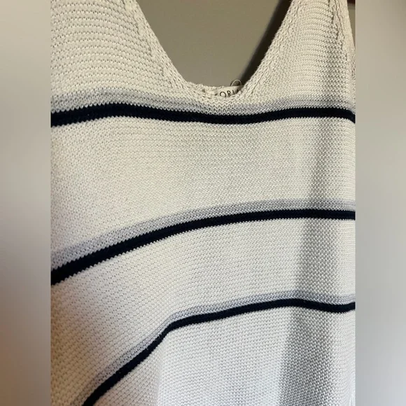 Storia Striped Tank Top Size Small - Picture 5 of 6